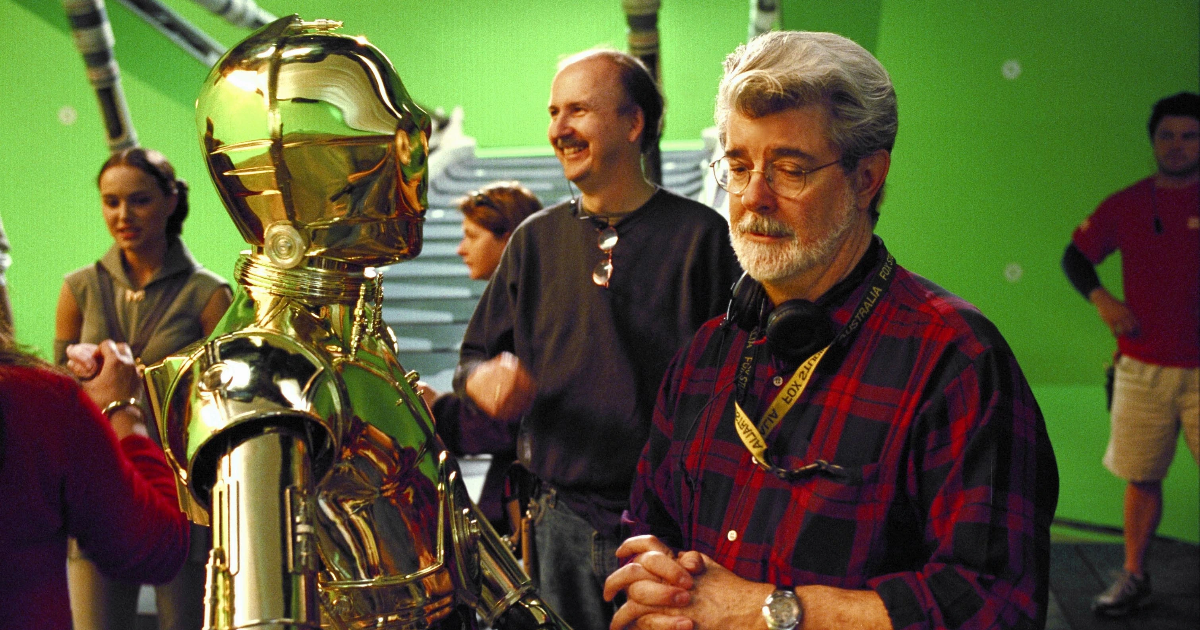 George Lucas e C3P0