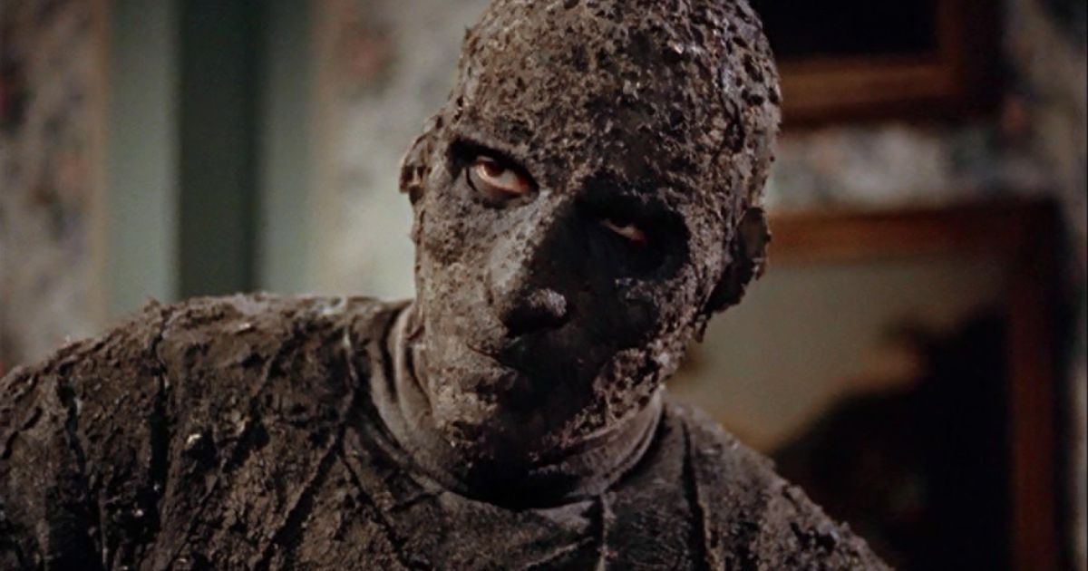 Christopher Lee as the mummy or Kharis