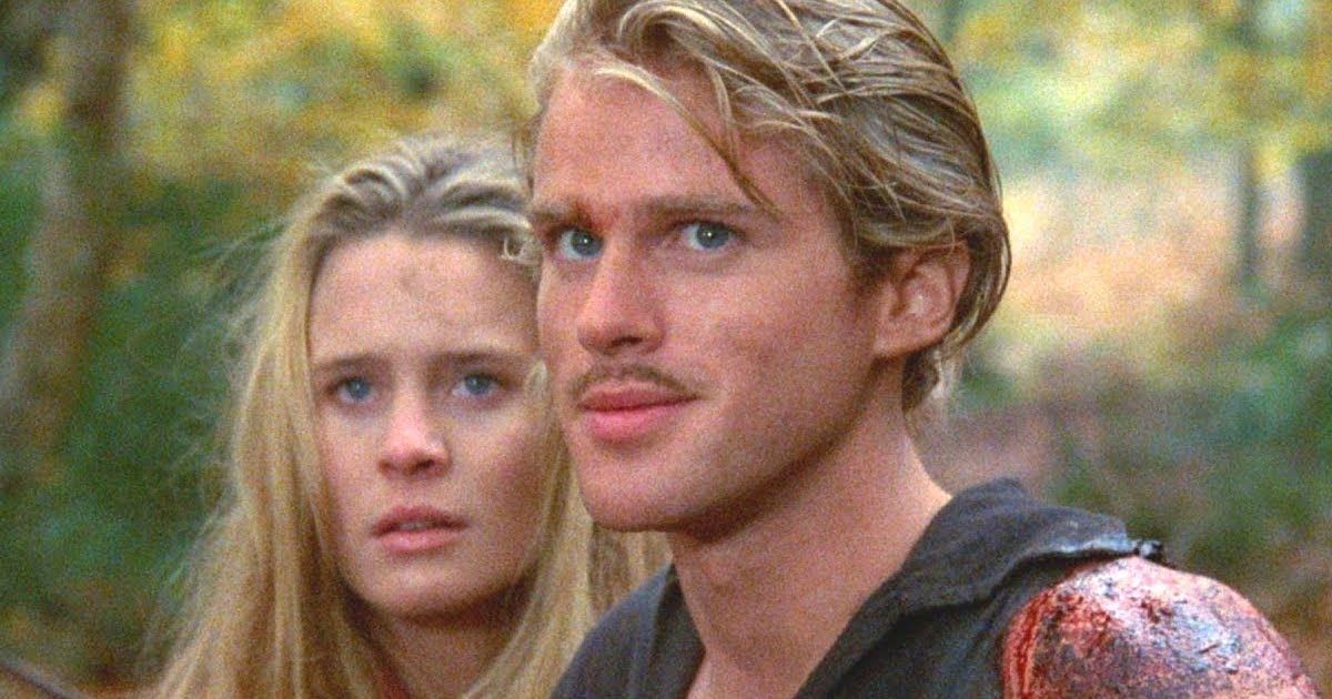 The Princess Bride Robin Wright as Buttercup and Cary Elwes as Westley