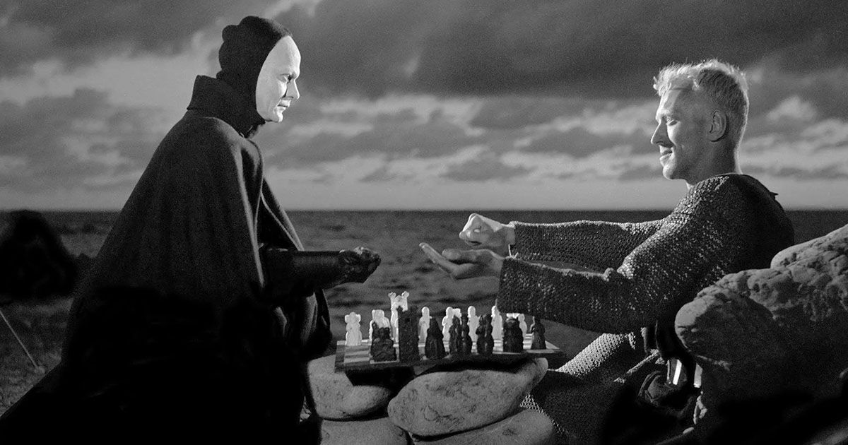 o jogo de xadrez em O Sétimo Selo