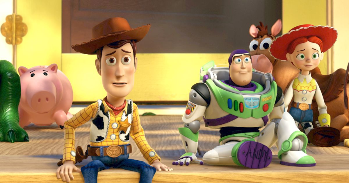 Toy Story 3 Hamm, Woody, Buzz, Jessie, Bullseye