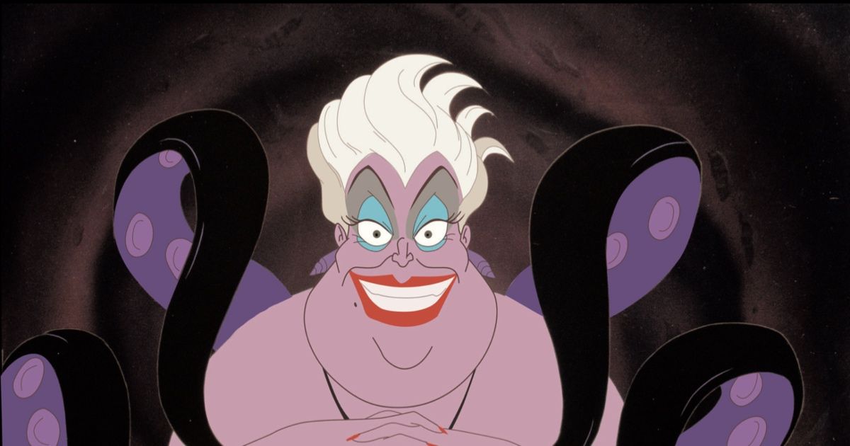 Ursula, voiced by Pat Carroll, in The Little Mermaid