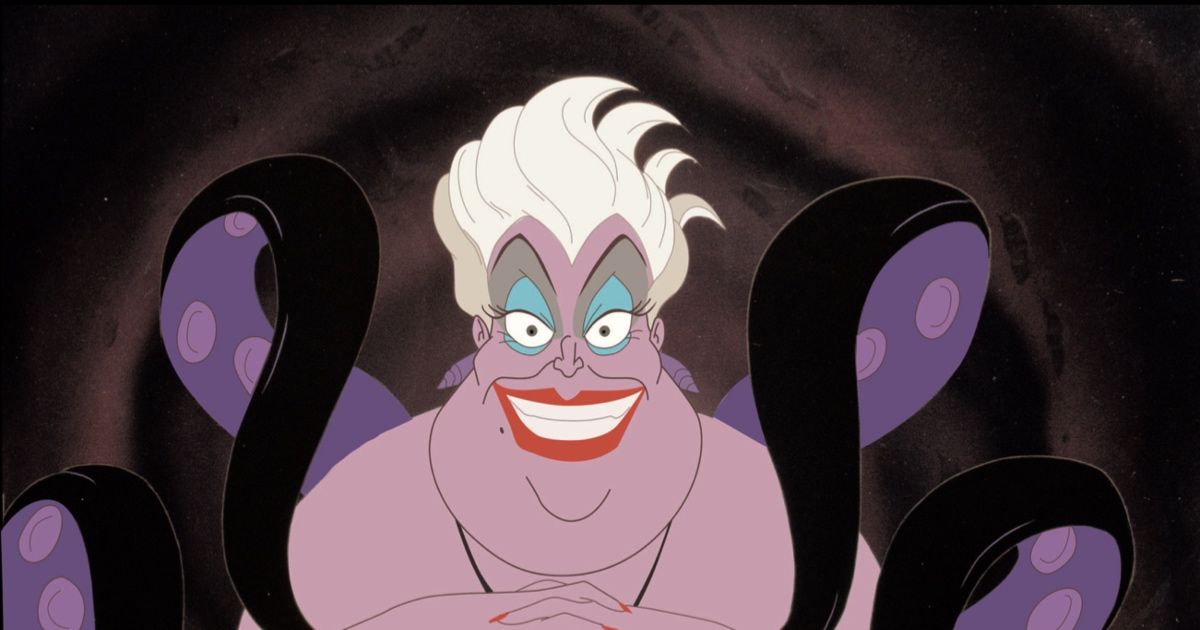 Ursula, voiced by Pat Carroll, in The Little Mermaid