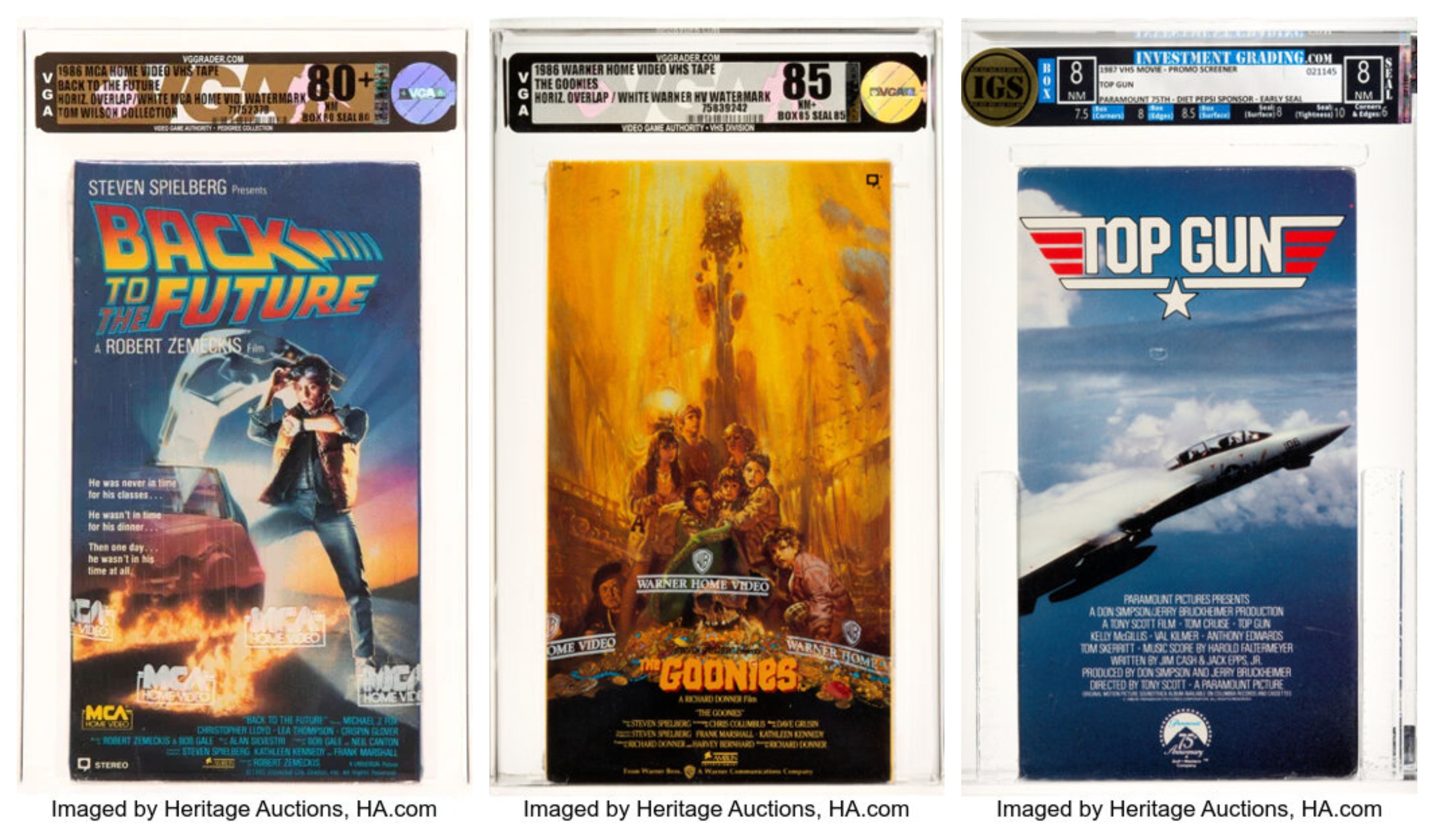 The Goonies,' 'Back to the Future' and more VHS tapes selling for big bucks  online