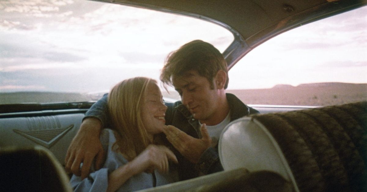 Martin Sheen and Sissy Spacek in Badlands