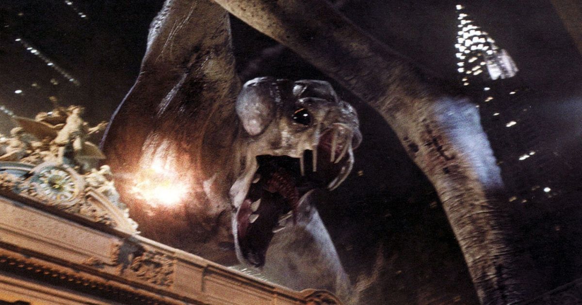 The monster in Cloverfield.