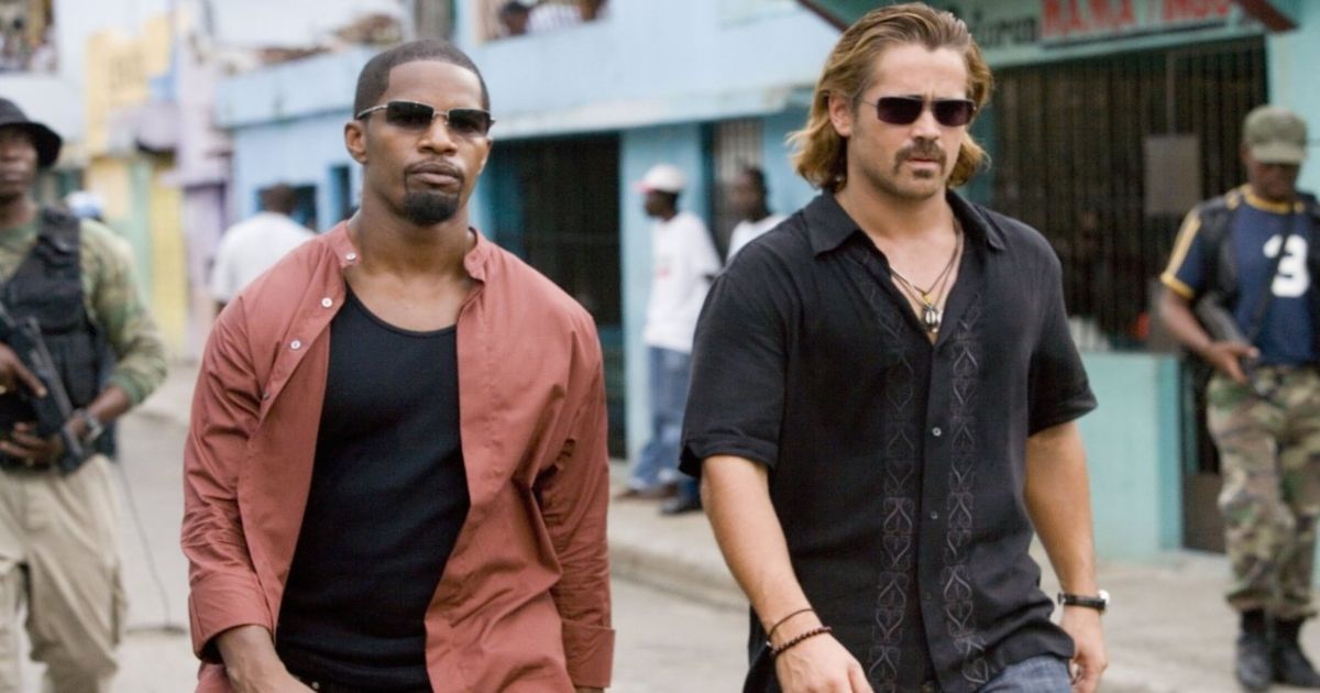 Jamie Foxx and Colin Farrell in Miami Vice 