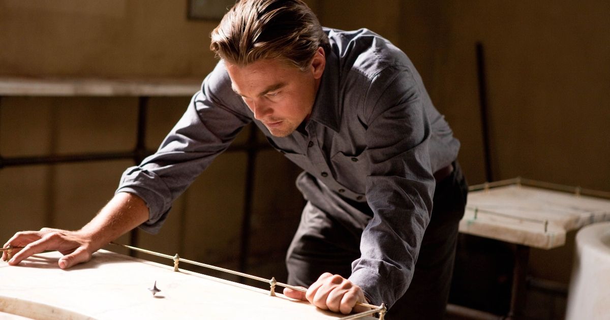 Leonard DiCaprio em A Origem (2010)