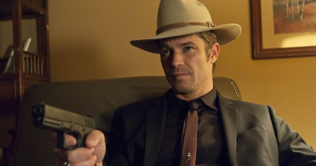 Timothy Olyphant as Raylan Givens in Justified