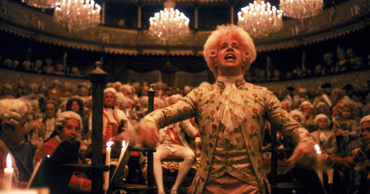 Mozart conducting in Amadeus