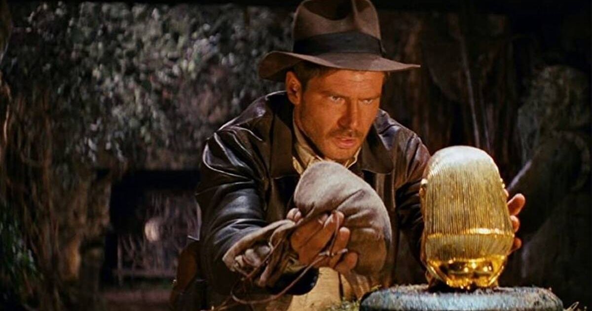 Indiana Jones Harrison Ford in Raiders of the Lost Ark (1981)