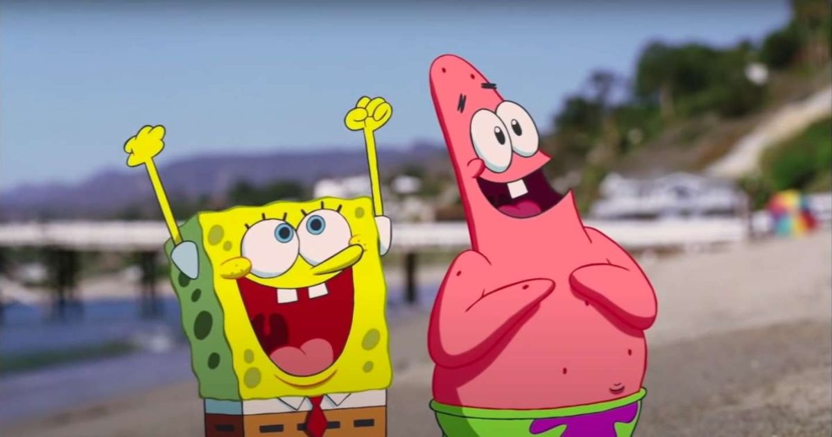 Spongebob and Patrick in The SpongeBob SquarePants Movie