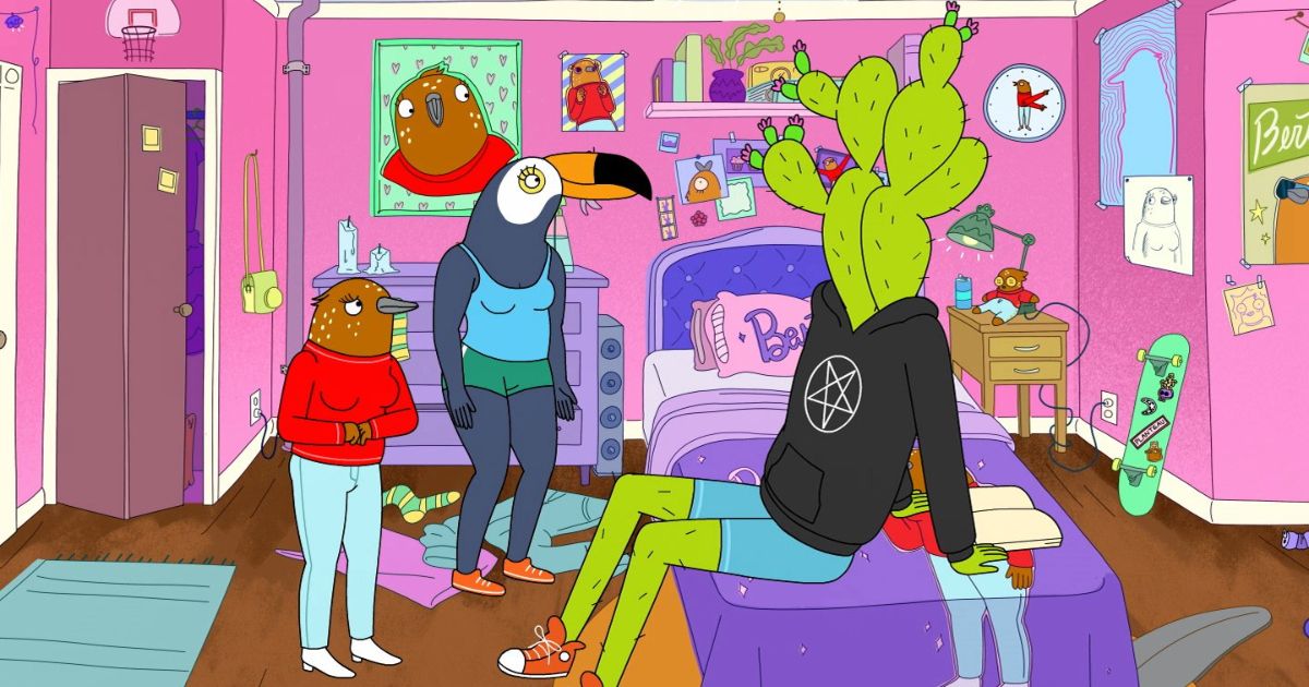 tuca and bertie animation style