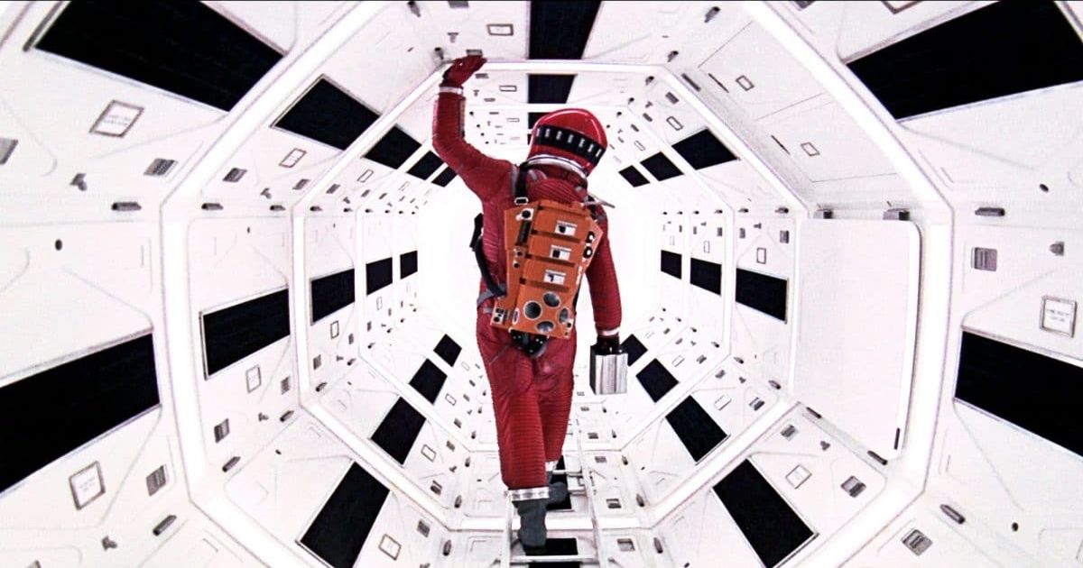 Keir Dullea in 2001: A Space Odyssey.
