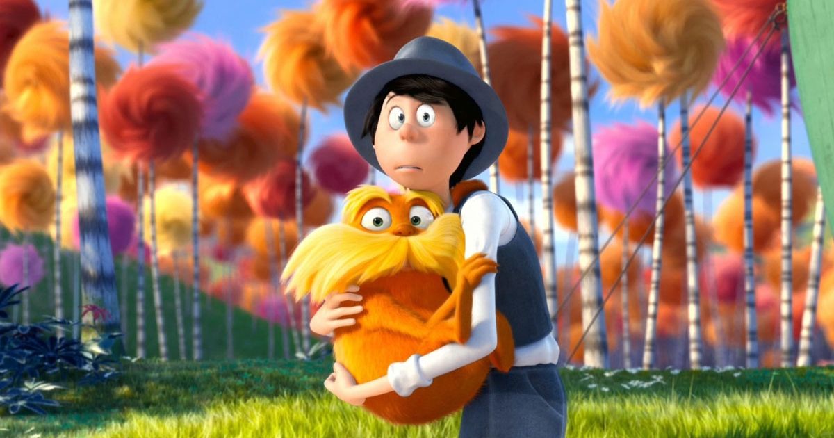 A scene from The Lorax
