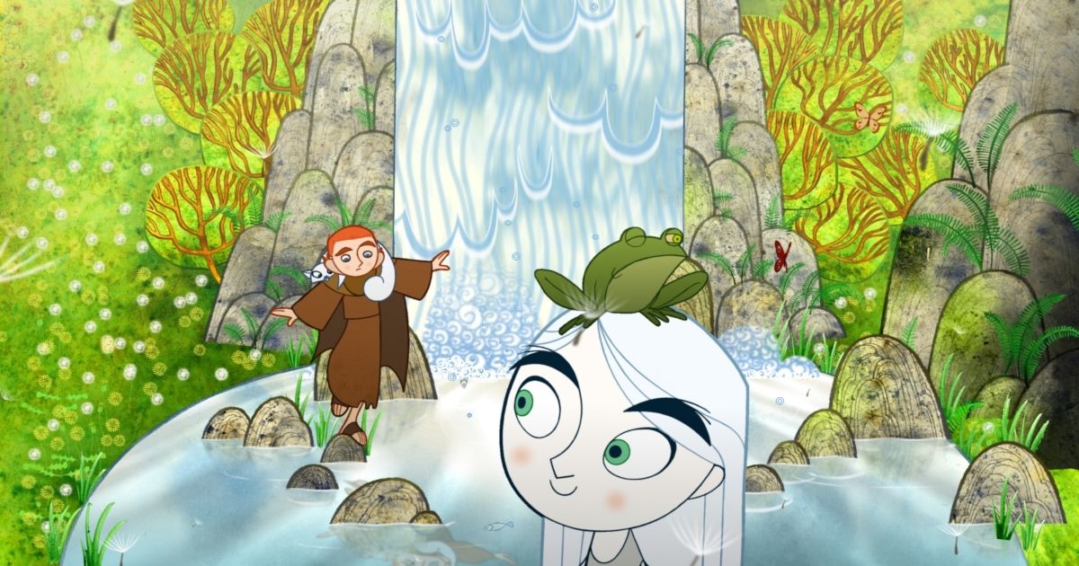 A scene from The Secret of Kells