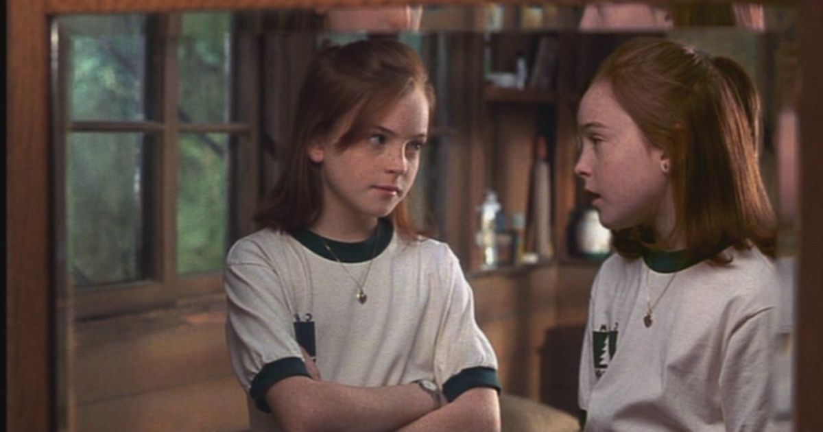 A scene from the Parent Trap