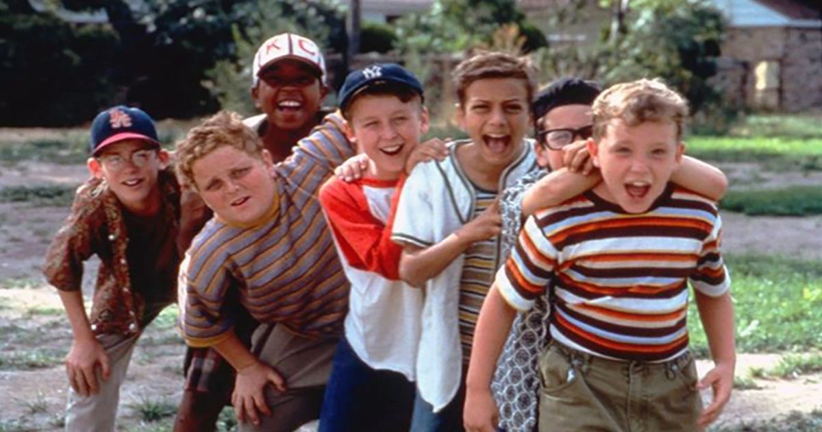 A scene from the Sandlot 