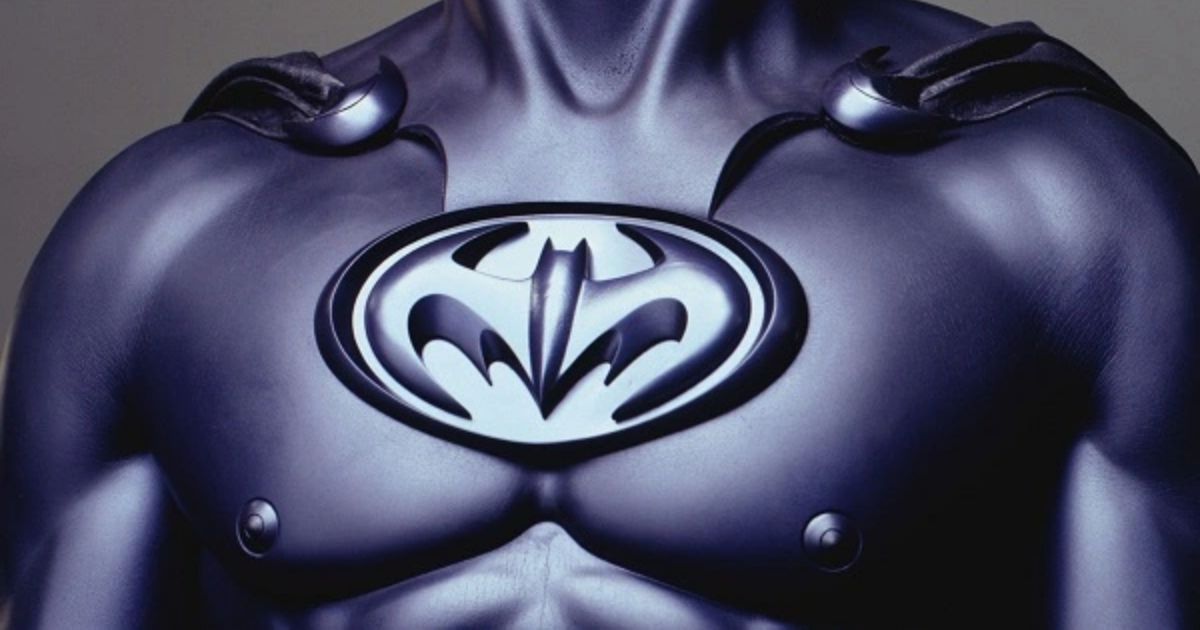 Bat Nipples from the Batman Nipple Suit worn by George Clooney in Batman & Robin