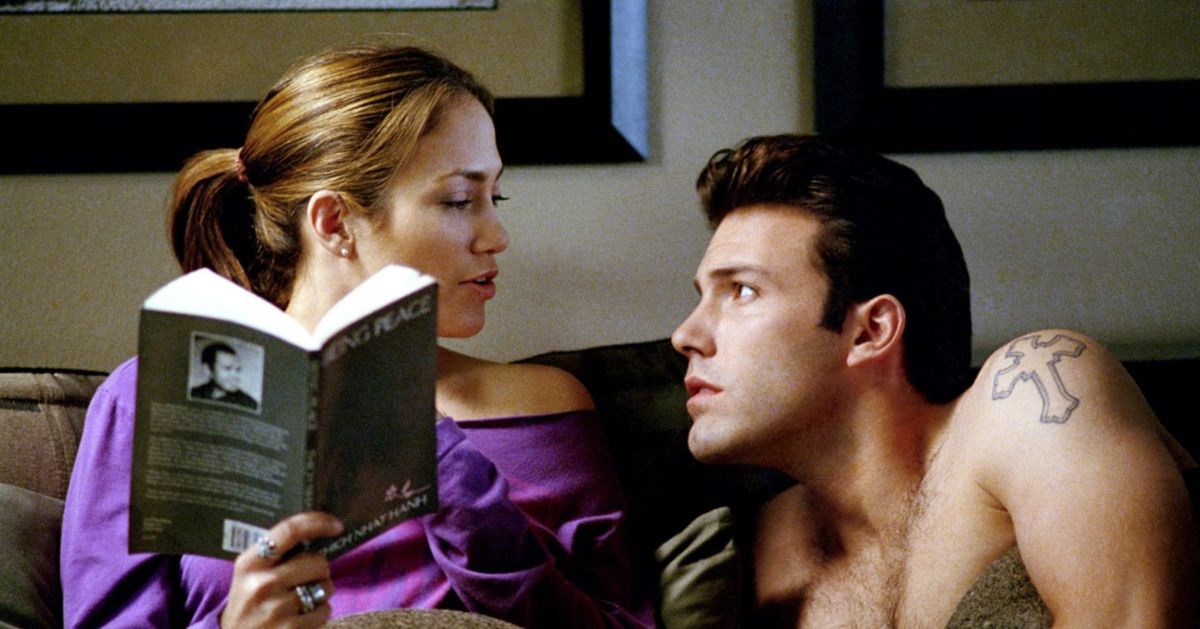 Ben Affleck and Jennifer Lopez in Gigli 