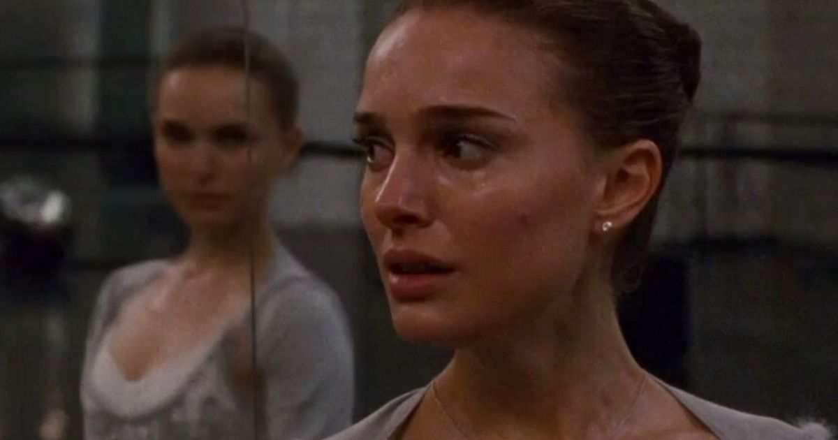 Natalie Portman as Nina in the movie black swan