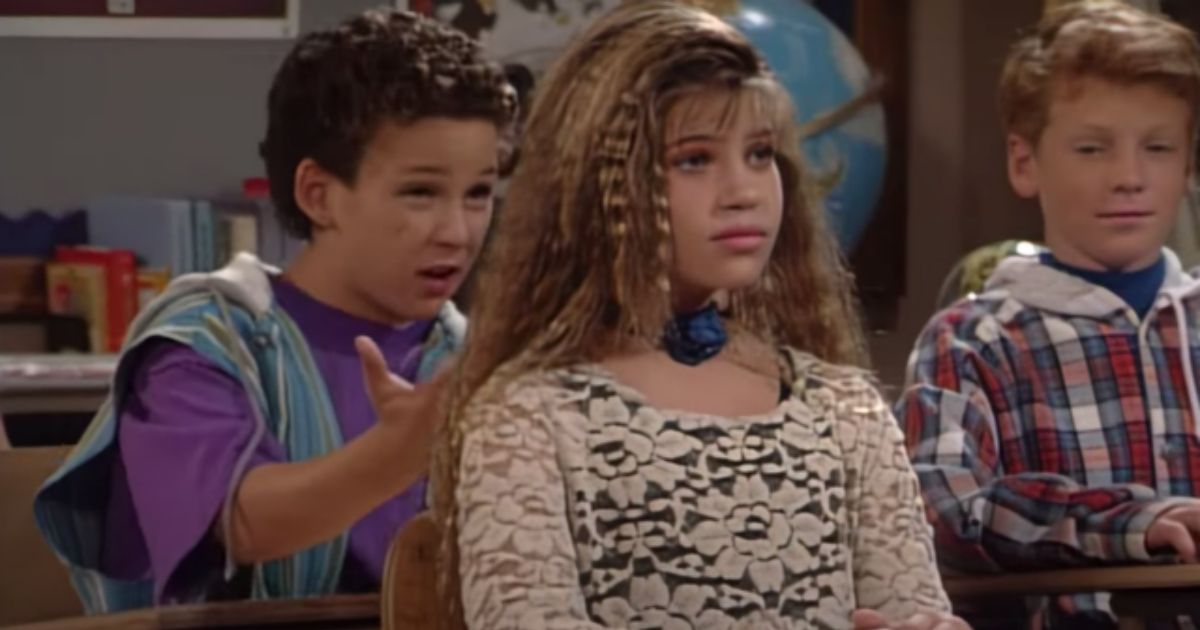 Boy Meets World cast as children including Danielle Fishel as Topanga