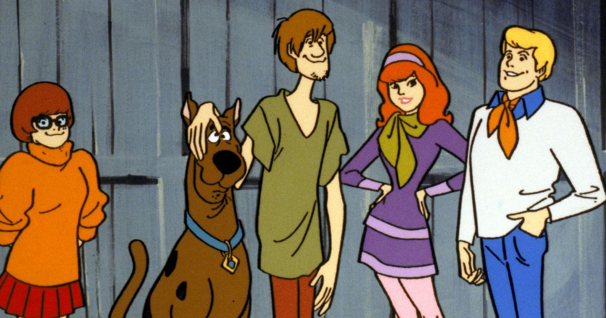 The gang in the first ever Scooby Doo series
