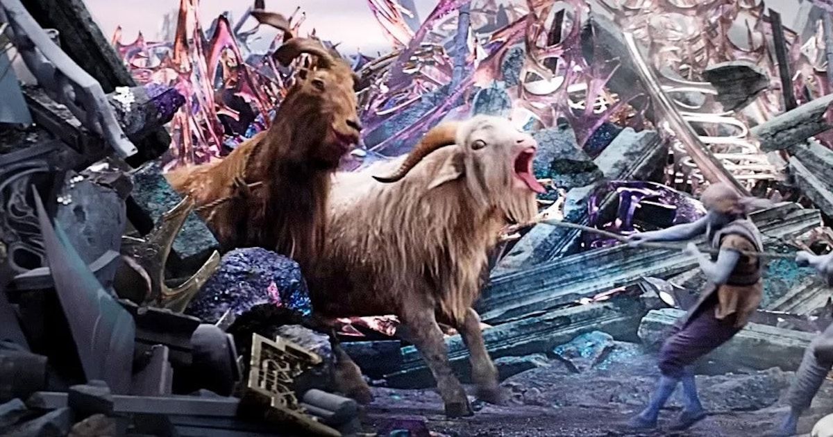 Goats in Thor: Love and Thunder
