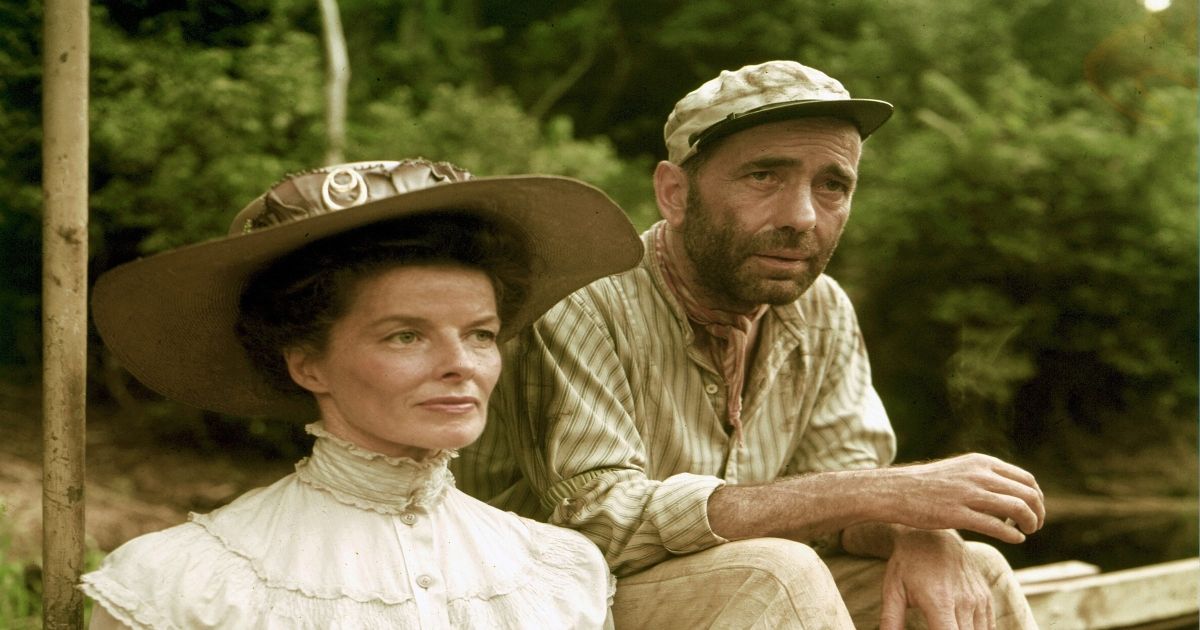 Humphrey Bogart and Katharine Hepburn The African Queen