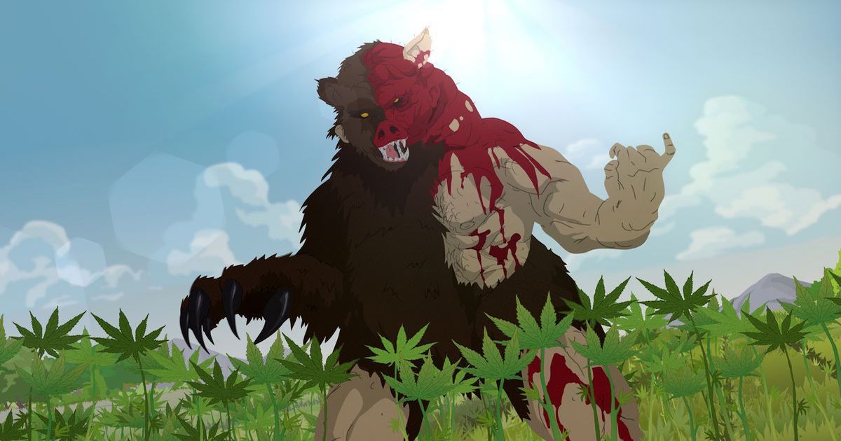 ManBearPig in South Park: The Streaming Wars