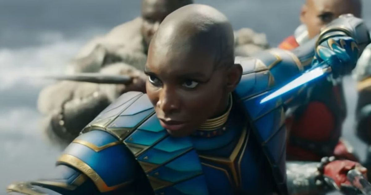 Michaela Cole as Aneka in Black Panther 2 Wakanda Forever