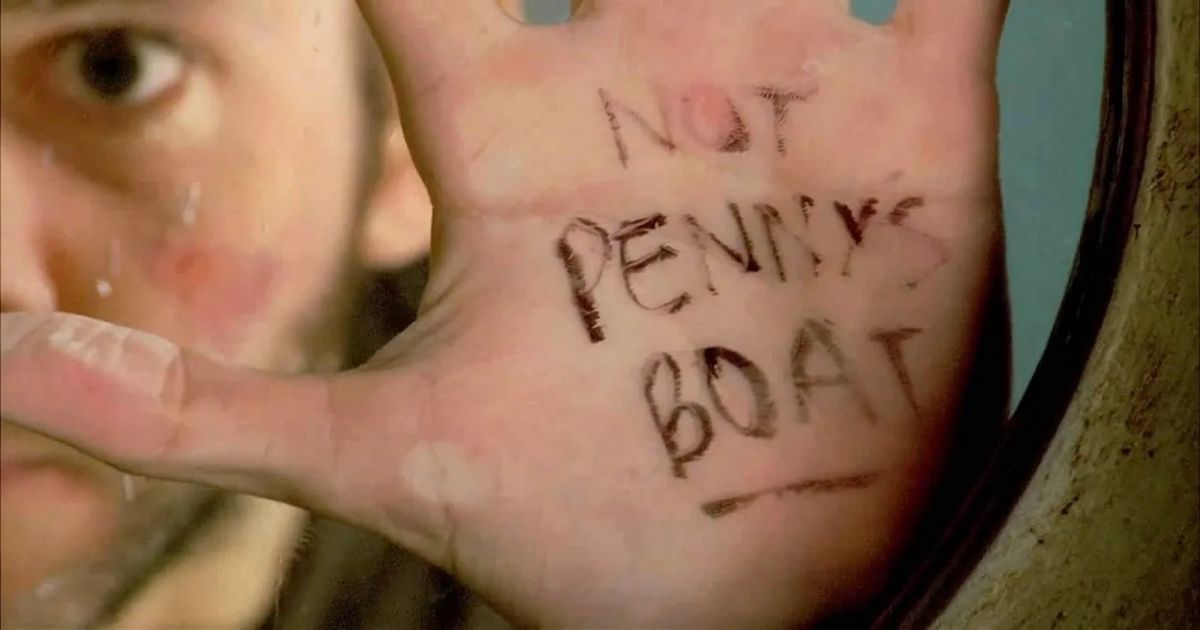 Dominic Monaghan in Lost with Not Penny's Boat on his hand