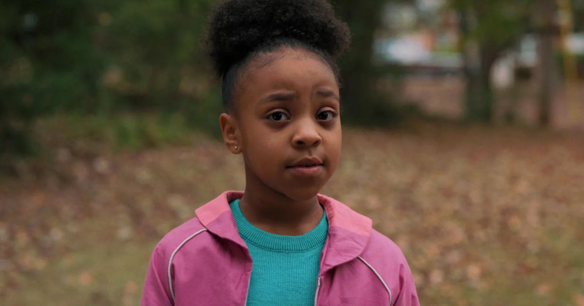 Priah Ferguson as Erica in Stranger Things