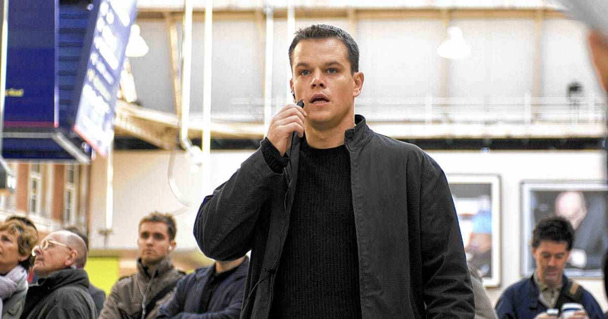 Jason Bourne on the phone