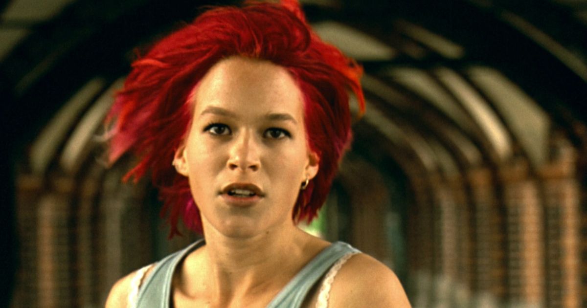 Franka Potente em Corra Lola Corra