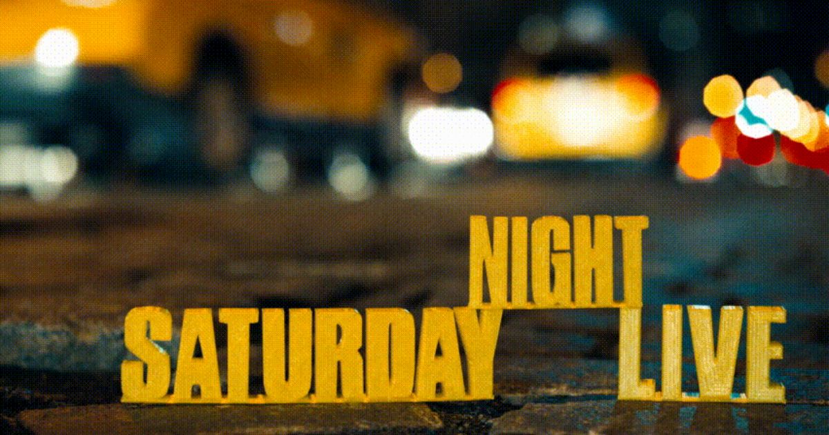 Saturday Night Live SNL Title Card