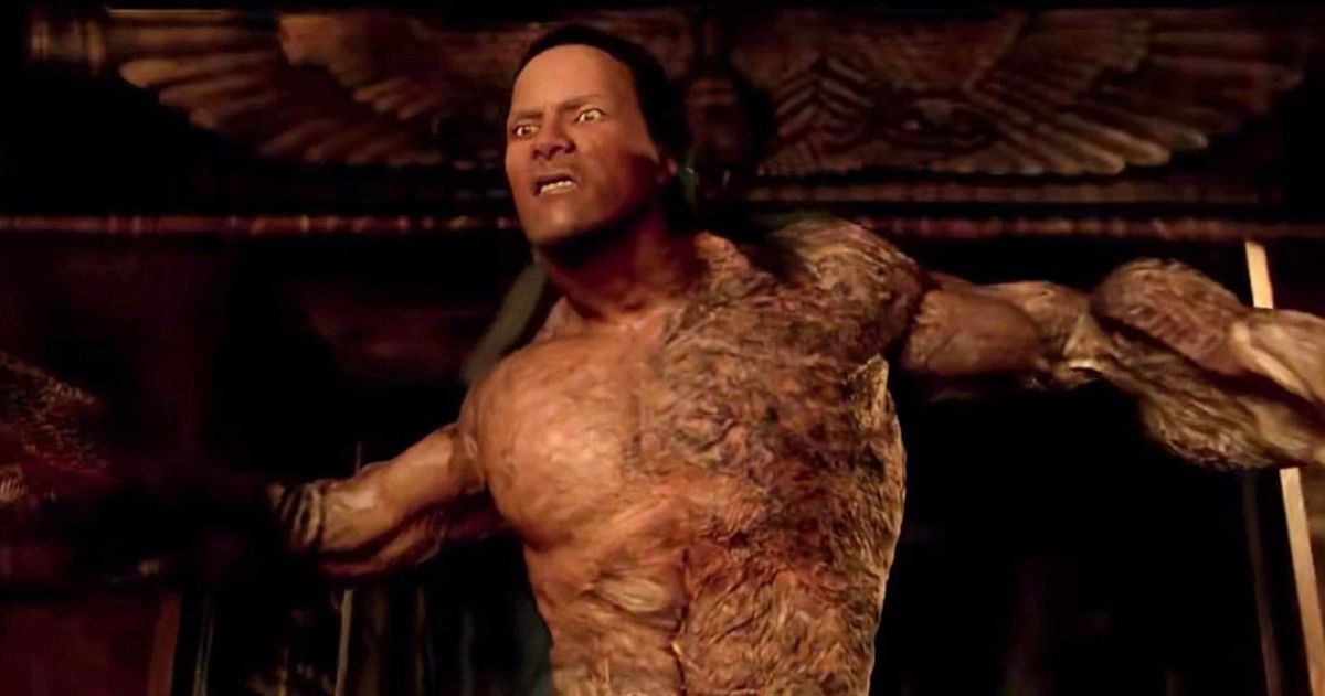 The Rock as The Scorpion King