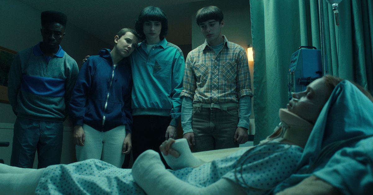 Stranger Things 4 Lucas, Eleven, Mike, Will, and Max