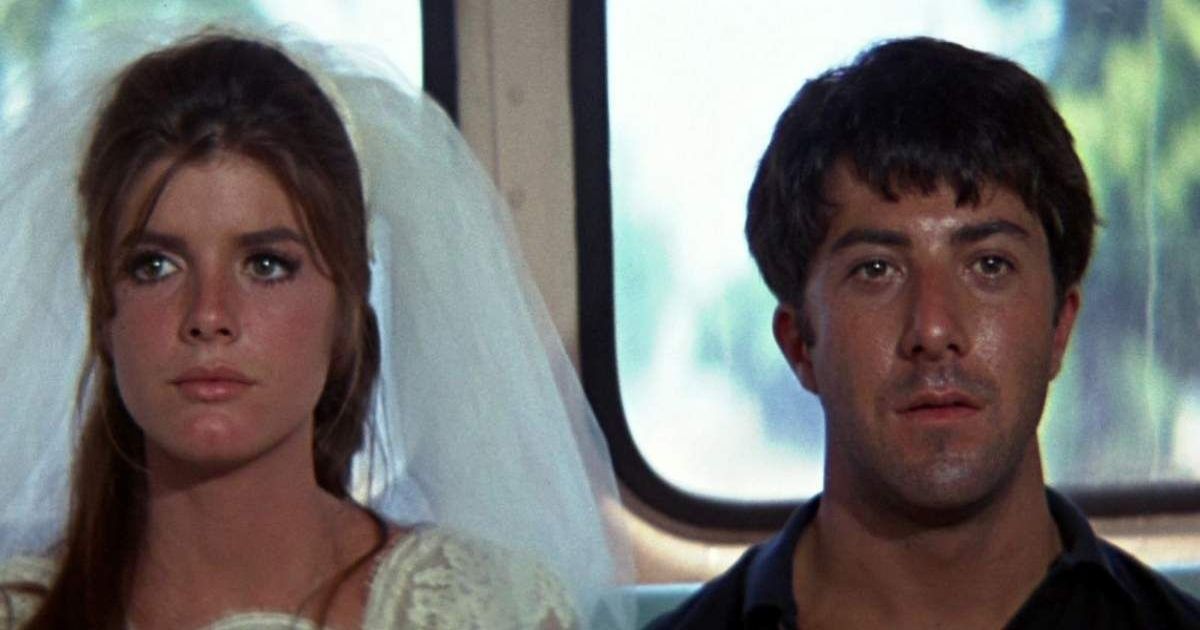 The final scene from The Graduate