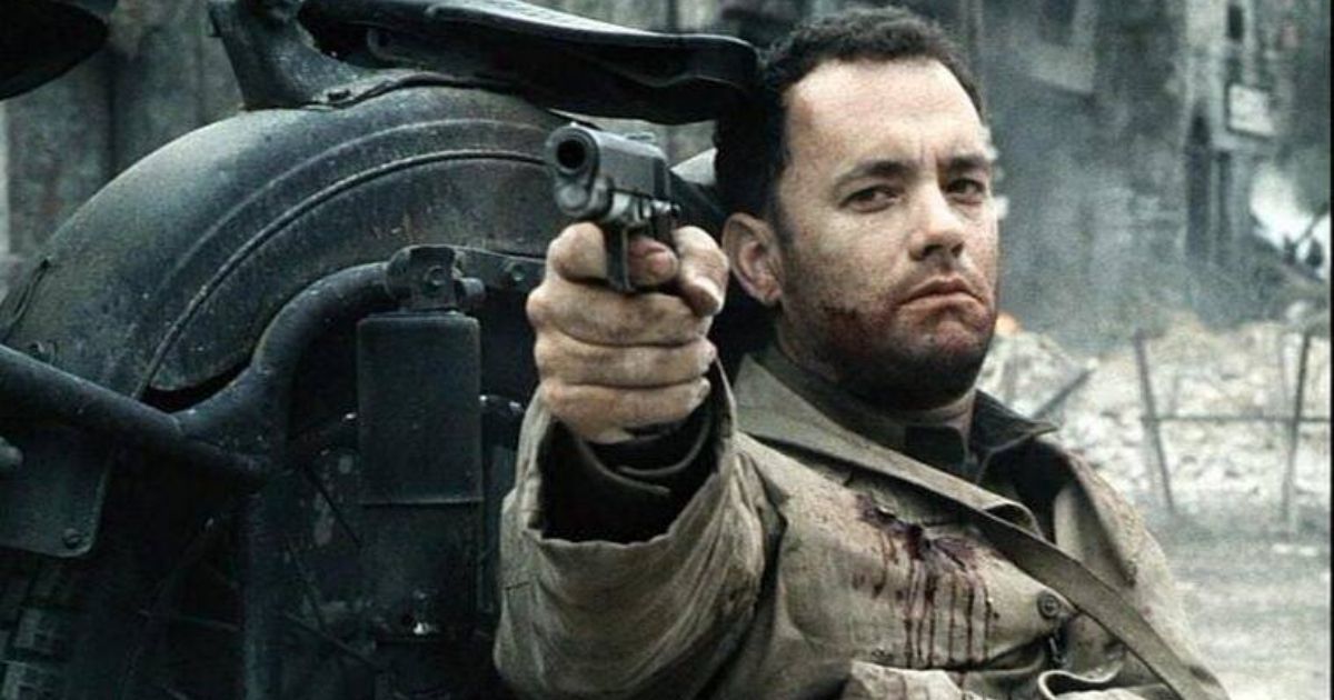 Tom Hanks in Saving Private Ryan