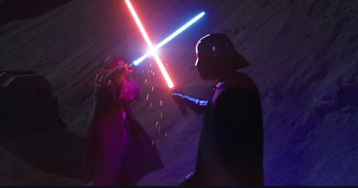 Darth Vader and Obi-Wan Kenobi