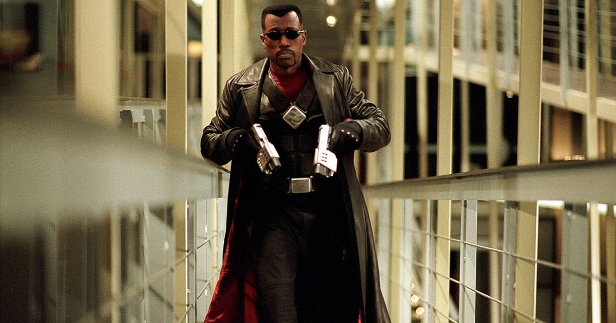 Wesley Snipes as Blade in Trinity