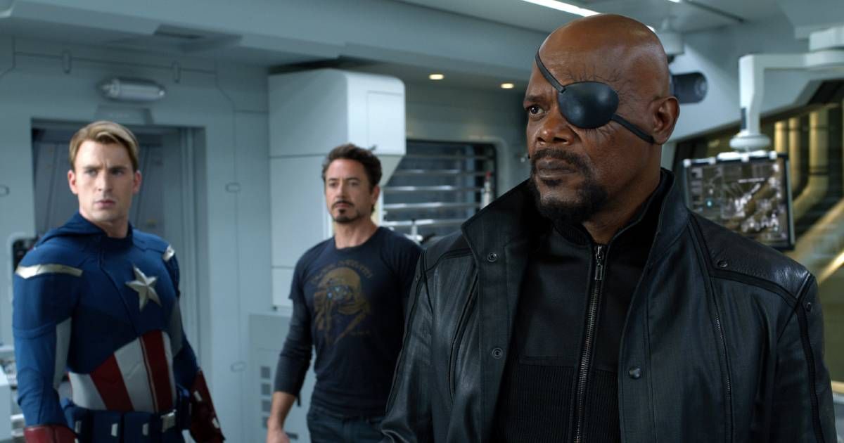 Samuel L. Jackson as Nick Fury in Avengers (2012)