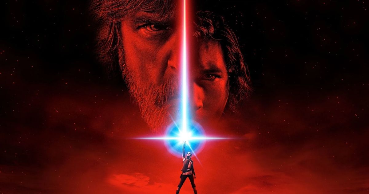 Daisy Ridley, Mark Hamill and Adam Driver in Star Wars Episode VIII: The Last Jedi (2017)