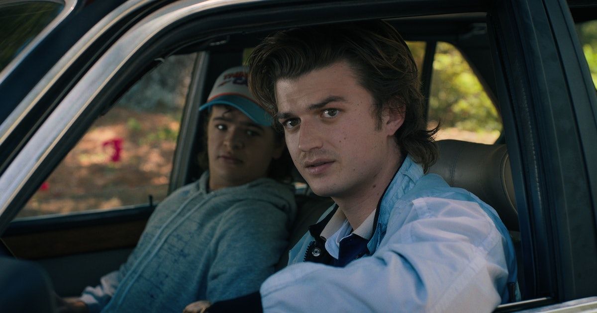 Steve Harrington spending time with Dustin Henderson