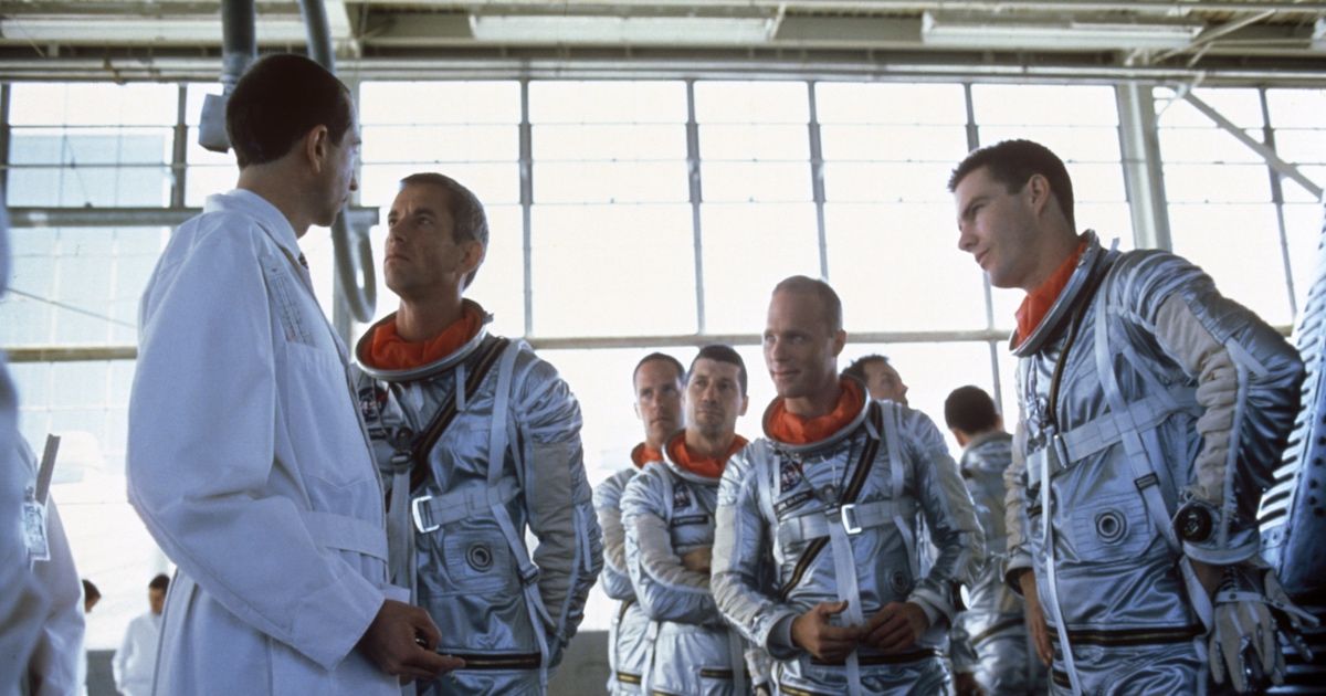 A scene from The Right Stuff.