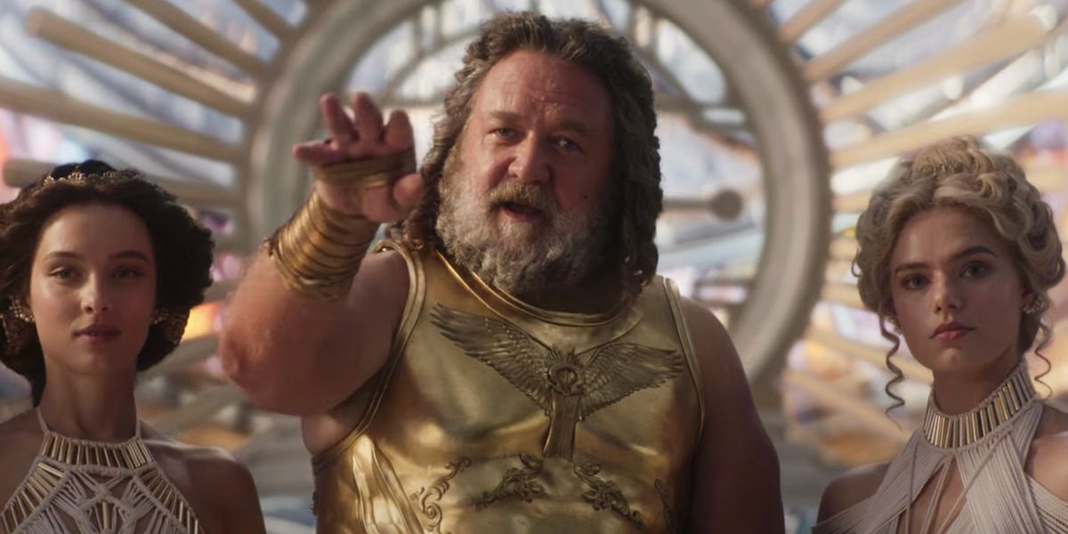 Love and Thunder Deleted Scene Features More of Russell Crowe’s Zeus