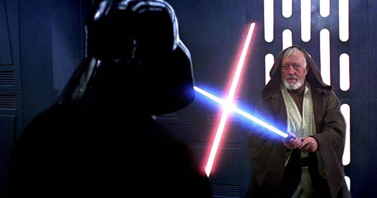Darth Vader and Obi-Wan Kenobi from Star Wars