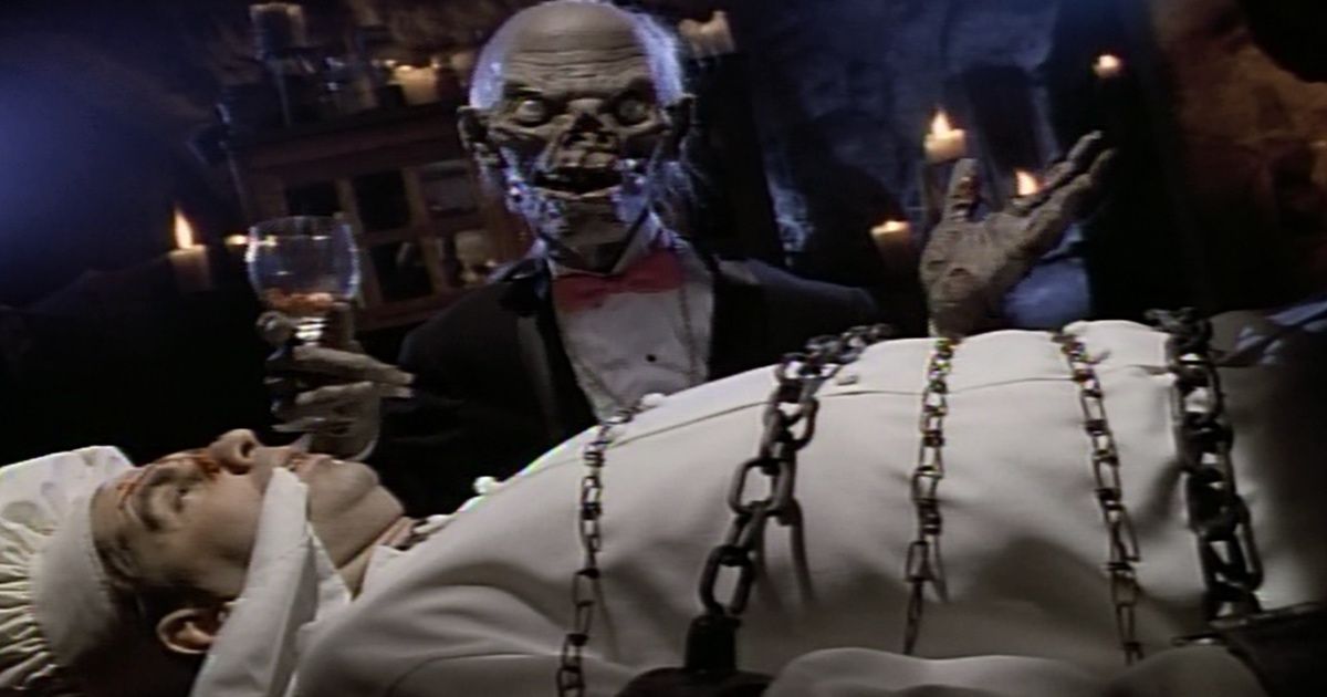 A scene from Tales From the Crypt.