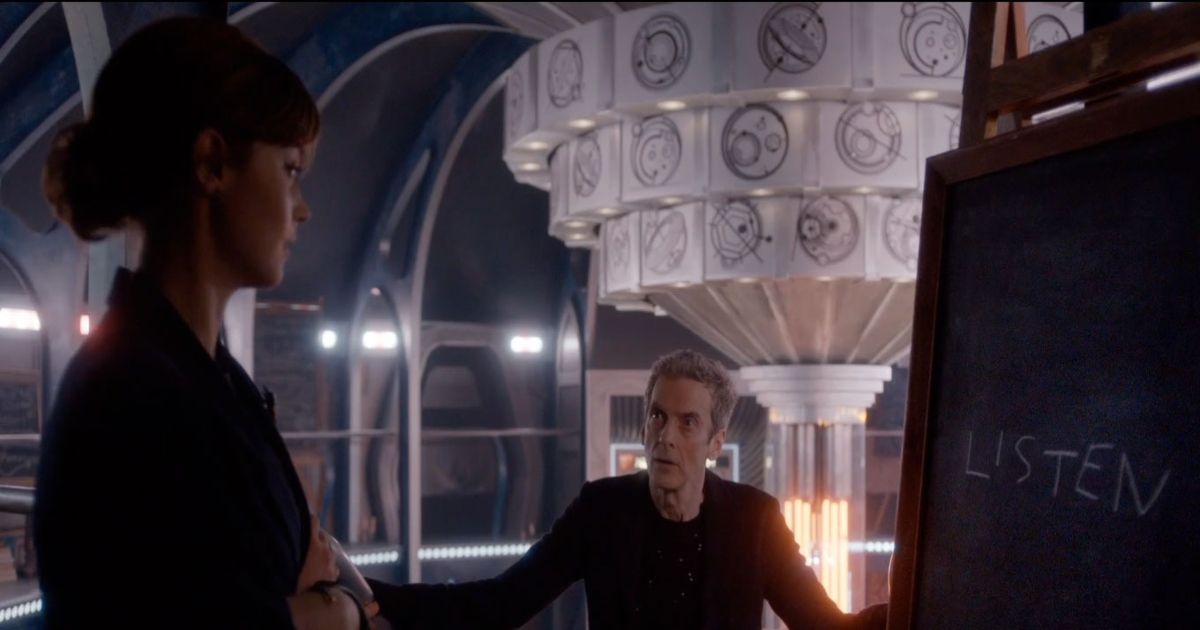 Uma cena de Doctor Who 